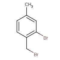 75366-14-2 2-bromo-1-(bromomethyl)-4-methylbenzene chemical structure