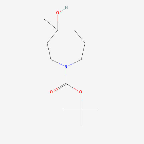 878631-04-0 tert-butyl 4-hydroxy-4-methylazepane-1-carboxylate chemical structure