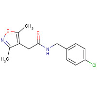 923804-22-2 N-[(4-chlorophenyl)methyl]-2-(3,5-dimethyl-1,2-oxazol-4-yl)acetamide chemical structure