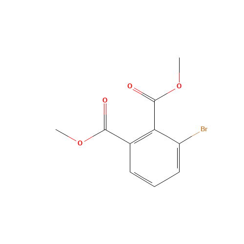 58749-33-0 dimethyl 3-bromobenzene-1,2-dicarboxylate chemical structure