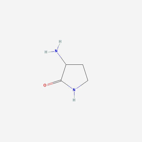 2483-65-0 3-aminopyrrolidin-2-one chemical structure