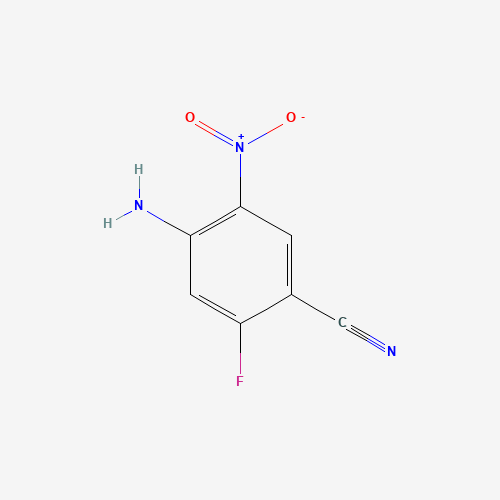 143151-03-5 4-amino-2-fluoro-5-nitrobenzonitrile chemical structure