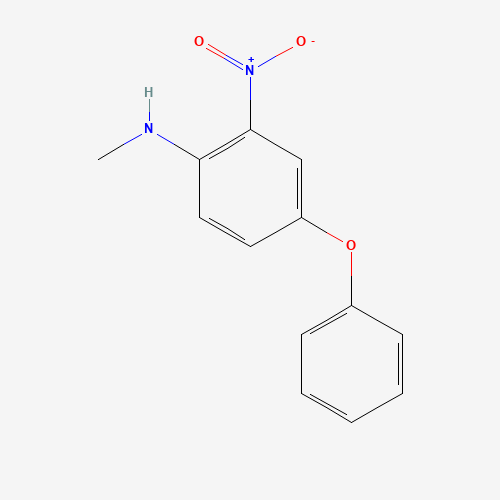 23042-47-9 N-methyl-2-nitro-4-phenoxyaniline chemical structure