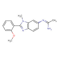863770-81-4 N'-[2-(2-methoxyphenyl)-3-methylbenzimidazol-5-yl]ethanimidamide chemical structure