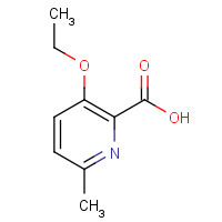 1228188-14-4 3-ethoxy-6-methylpyridine-2-carboxylic acid chemical structure