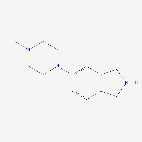 850877-57-5 5-(4-methylpiperazin-1-yl)-2,3-dihydro-1H-isoindole chemical structure