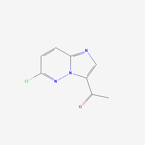 90734-71-7 1-(6-chloroimidazo[1,2-b]pyridazin-3-yl)ethanone chemical structure
