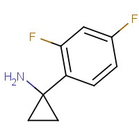 474709-81-4 1-(2,4-difluorophenyl)cyclopropan-1-amine chemical structure