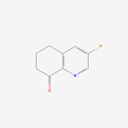 904929-24-4 3-bromo-6,7-dihydro-5H-quinolin-8-one chemical structure
