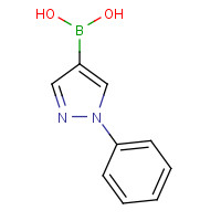 1201643-70-0 (1-phenylpyrazol-4-yl)boronic acid chemical structure
