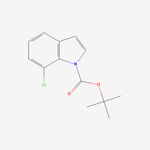 1004558-41-1 tert-butyl 7-chloroindole-1-carboxylate chemical structure