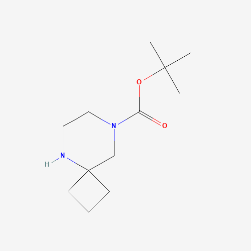 886766-31-0 tert-butyl 5,8-diazaspiro[3.5]nonane-8-carboxylate chemical structure
