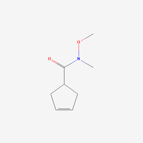 248275-70-9 N-methoxy-N-methylcyclopent-3-ene-1-carboxamide chemical structure