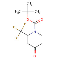 1245648-32-1 tert-butyl 4-oxo-2-(trifluoromethyl)piperidine-1-carboxylate chemical structure