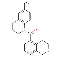 1430563-69-1 (6-methyl-3,4-dihydro-2H-quinolin-1-yl)-(1,2,3,4-tetrahydroisoquinolin-5-yl)methanone chemical structure