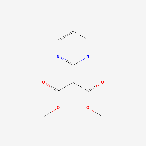 93271-75-1 dimethyl 2-pyrimidin-2-ylpropanedioate chemical structure