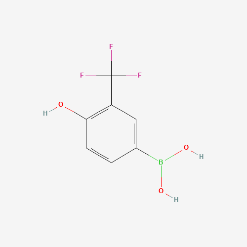 1187874-94-7 [4-hydroxy-3-(trifluoromethyl)phenyl]boronic acid chemical structure