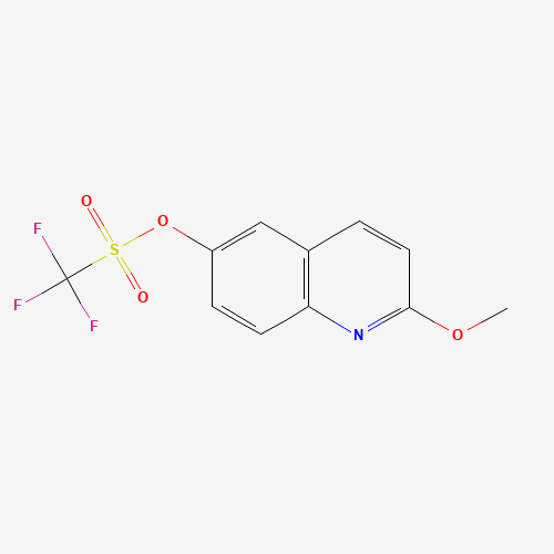 623147-08-0 (2-methoxyquinolin-6-yl) trifluoromethanesulfonate chemical structure