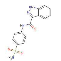 660822-60-6 N-(4-sulfamoylphenyl)-1H-indazole-3-carboxamide chemical structure