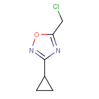 119223-01-7 5-(chloromethyl)-3-cyclopropyl-1,2,4-oxadiazole chemical structure