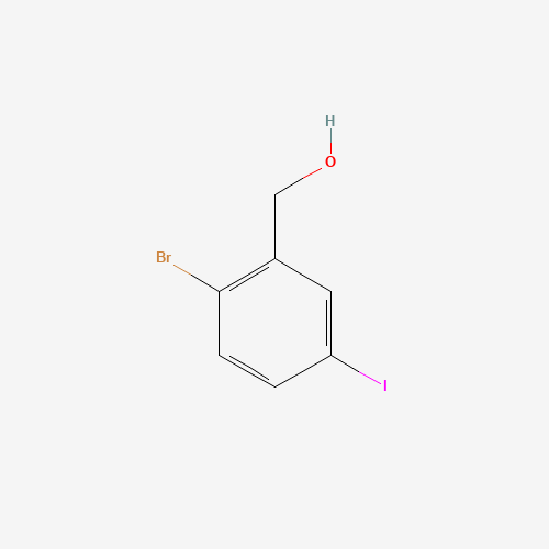 946525-30-0 (2-bromo-5-iodophenyl)methanol chemical structure