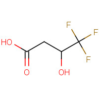 86884-21-1 4,4,4-trifluoro-3-hydroxybutanoic acid chemical structure