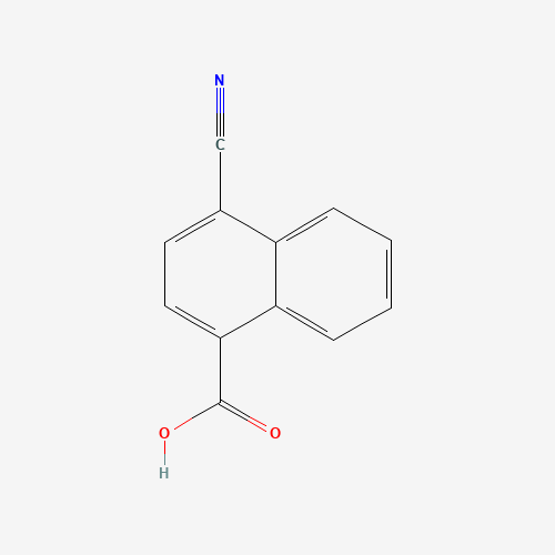 3839-19-8 4-cyanonaphthalene-1-carboxylic acid chemical structure