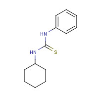 722-03-2 1-cyclohexyl-3-phenylthiourea chemical structure