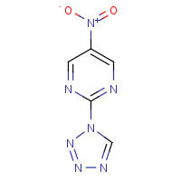 1266336-00-8 5-nitro-2-(tetrazol-1-yl)pyrimidine chemical structure