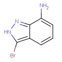 316810-90-9 3-bromo-2H-indazol-7-amine chemical structure