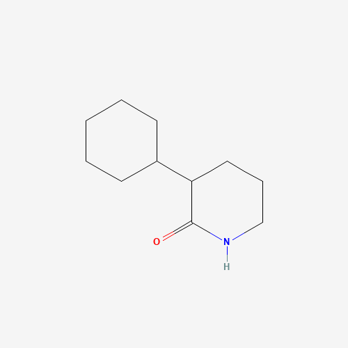 50549-23-0 3-cyclohexylpiperidin-2-one chemical structure