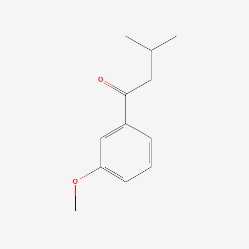 1183770-52-6 1-(3-methoxyphenyl)-3-methylbutan-1-one chemical structure