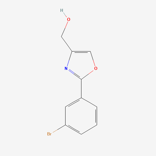 885272-67-3 [2-(3-bromophenyl)-1,3-oxazol-4-yl]methanol chemical structure