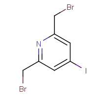 106967-33-3 2,6-bis(bromomethyl)-4-iodopyridine chemical structure