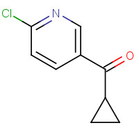 872088-06-7 (6-chloropyridin-3-yl)-cyclopropylmethanone chemical structure