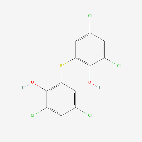97-18-7 2,4-dichloro-6-(3,5-dichloro-2-hydroxyphenyl)sulfanylphenol chemical structure