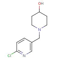 939986-33-1 1-[(6-chloropyridin-3-yl)methyl]piperidin-4-ol chemical structure