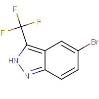 57631-11-5 5-bromo-3-(trifluoromethyl)-2H-indazole chemical structure