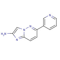 1005785-80-7 6-pyridin-3-ylimidazo[1,2-b]pyridazin-2-amine chemical structure