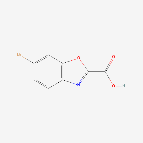 944907-30-6 6-bromo-1,3-benzoxazole-2-carboxylic acid chemical structure