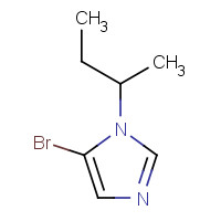 1450739-57-7 5-bromo-1-butan-2-ylimidazole chemical structure