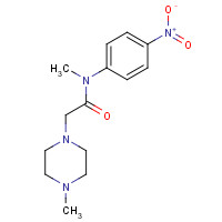 1139453-98-7 N-methyl-2-(4-methylpiperazin-1-yl)-N-(4-nitrophenyl)acetamide chemical structure
