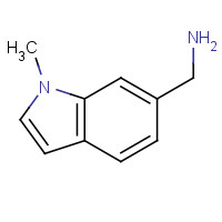 864264-03-9 (1-methylindol-6-yl)methanamine chemical structure