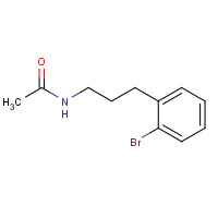 178809-21-7 N-[3-(2-bromophenyl)propyl]acetamide chemical structure