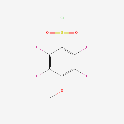 40586-69-4 2,3,5,6-tetrafluoro-4-methoxybenzenesulfonyl chloride chemical structure