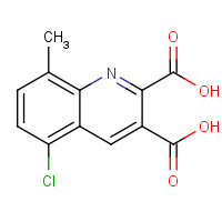 948294-19-7 5-chloro-8-methylquinoline-2,3-dicarboxylic acid chemical structure