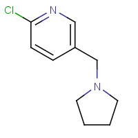 230617-66-0 2-chloro-5-(pyrrolidin-1-ylmethyl)pyridine chemical structure