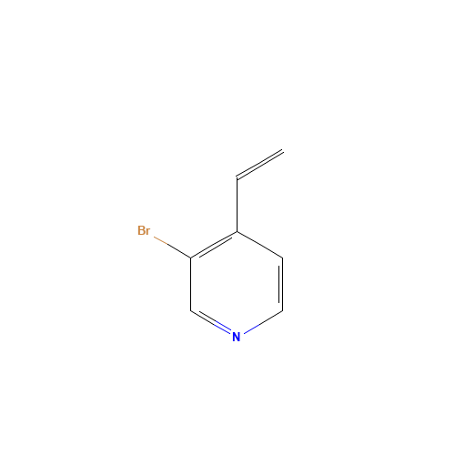 1255957-49-3 3-bromo-4-ethenylpyridine chemical structure