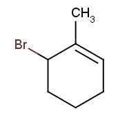 40648-23-5 6-bromo-1-methylcyclohexene chemical structure