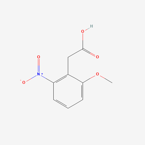 20876-28-2 2-(2-methoxy-6-nitrophenyl)acetic acid chemical structure